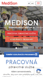 Mobile Screenshot of medison-pzs.sk